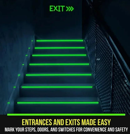 Glow-in-the-Dark Radium Safety Tape