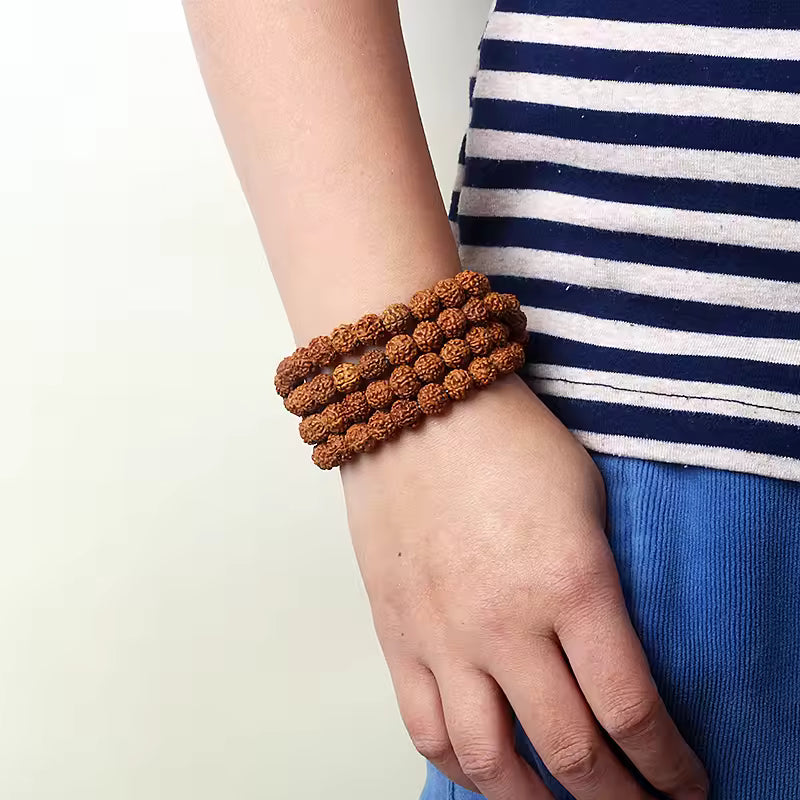 Authentic 108 Beads Rudraksha Mala